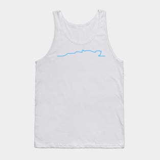 Williams F1 Car Line Art - 2021 Model Tank Top